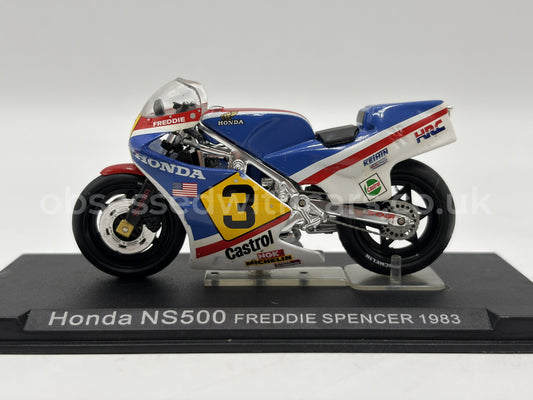 1/24 1983 Honda NS500 - Freddie Spencer | Champion Racing Bikes