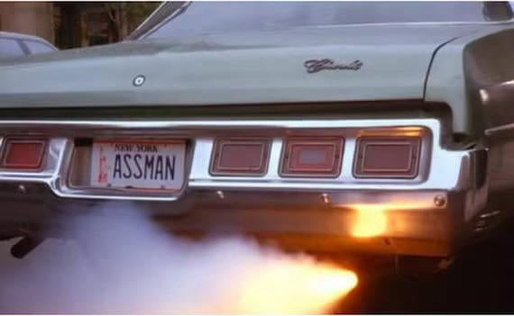ASSMAN - Seinfield - Cosmo Kramer's Impala | License Plate
