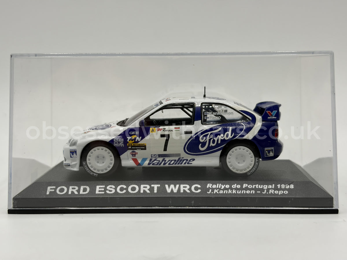 1/43 1998 Ford Escort WRC - Rallye de Portugal - Kankkunen / Repo | Model Rally Car