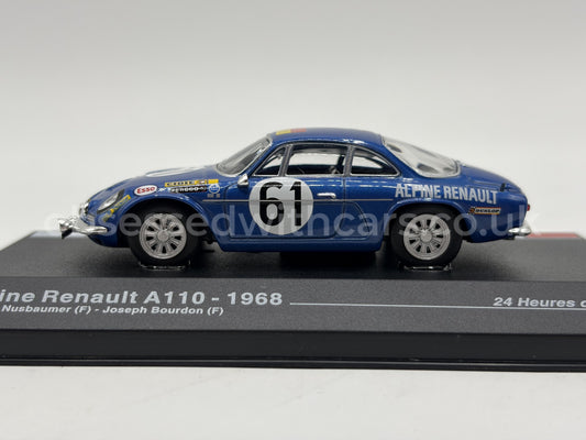 1/43 1968 Alpine Renault A110 - Nusbaumer / Bourdon | Model Le Mans Car
