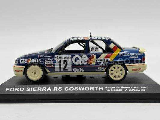 1/43 1991 Ford Sierra RS Cosworth - Monte Carlo Rally - Delecour / Pauwels | Model Rally Car