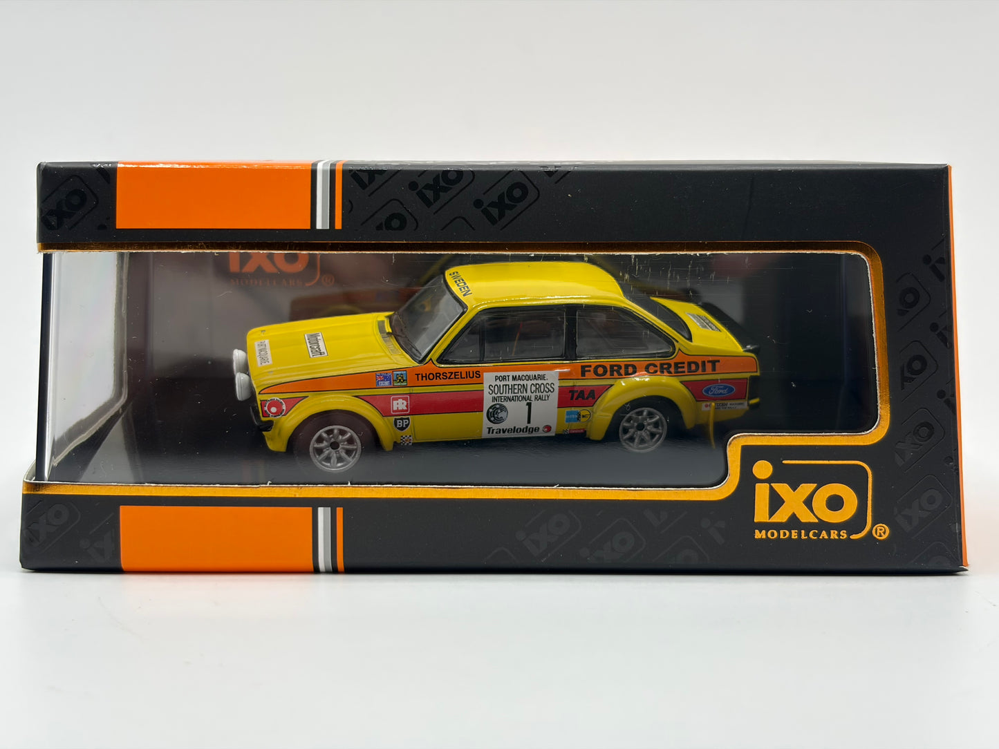 1/43 1979 Ford Escort RS1800 - Rally Southern Cross - Waldegard / Thorszelius | Model Rally Car