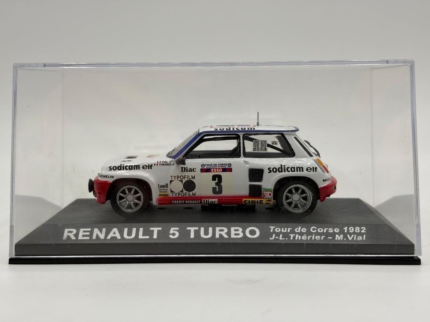 1/43 1982 Renault 5 Turbo - Tour de Corse - Therier / Vial | Model Rally Car
