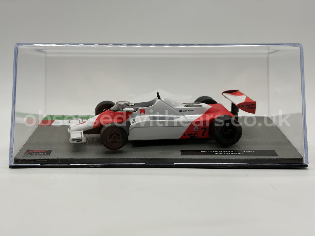 1/43 1981 McLaren MP4/1 – John Watson | Model F1 Car