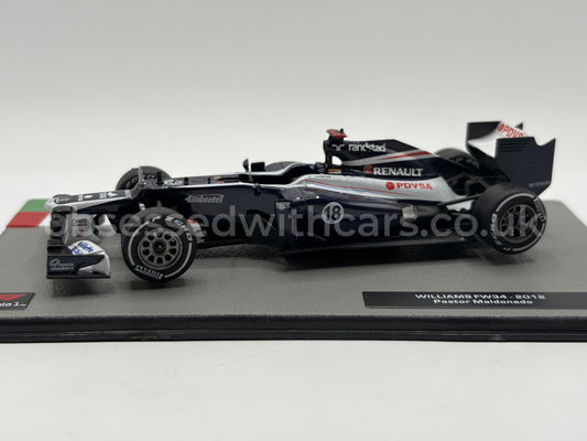 1/43 2012 Williams FW34 - Pastor Maldonado | Model F1 Car