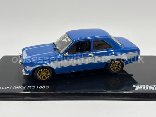 1/43 1972 Ford Escort RS1600 Mk1 - Fast & Furious | Model Car