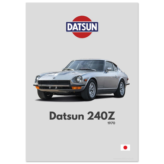 Datsun 240Z Poster - Minimalist Collection