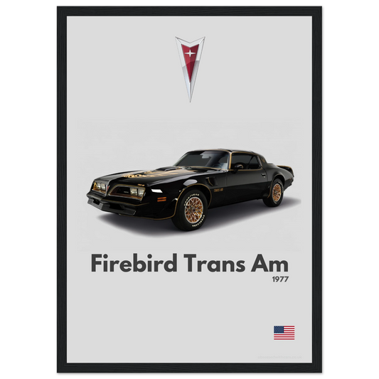 Pontiac Firebird Trans Am Poster - Minimalist Collection