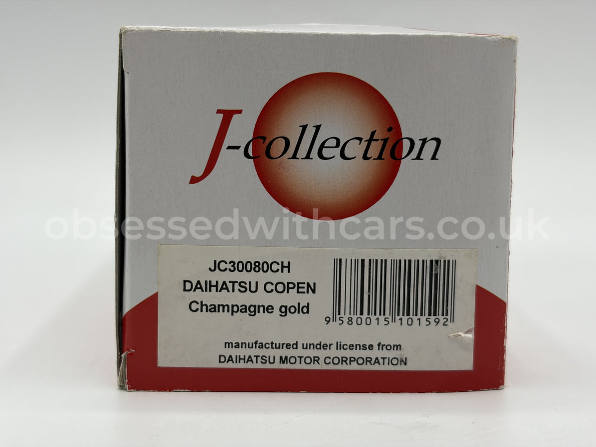 1/43 2002 Daihatsu Copen - Champagne Gold - Kyosho | Model Car