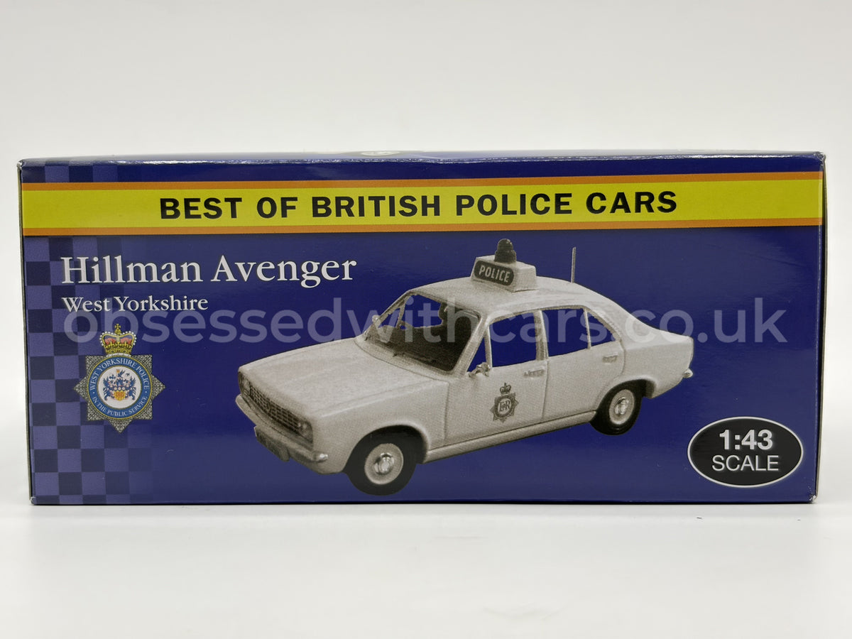 1/43 1974 Hillman Avenger - West Yorkshire Police | Model Police Car