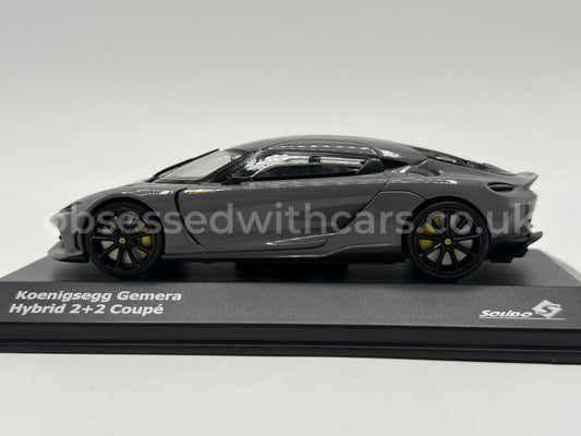 1/43 2021 Koenigsegg Gemera - Grey - Solido | Model Car