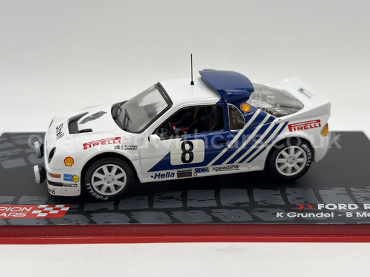 1/43 1986 Ford RS200 - Sweden Rally - Grundel / Melander | Model Rally Car