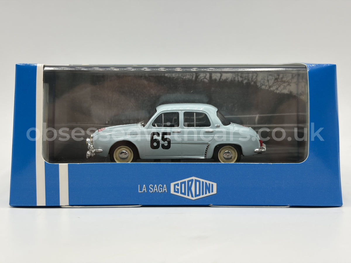 1/43 1958 Renault Dauphine Gordini - Rallye Monte Carlo - Monraisse / Feret | Model Rally Car