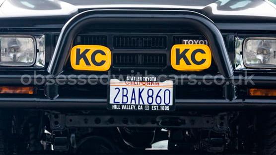 2BAK860 - Back to the Future - Marty McFly's Toyota | License Plate