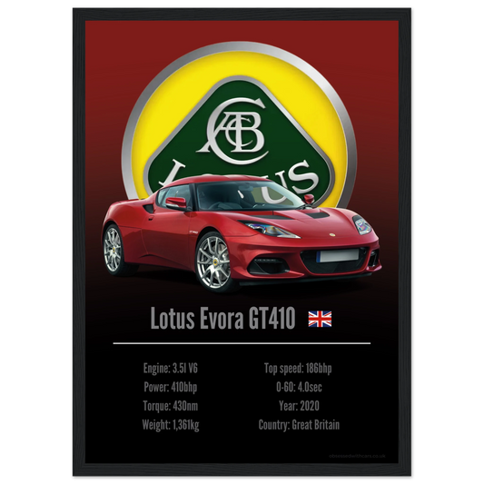 Lotus Evora GT410 Poster - Accent Collection