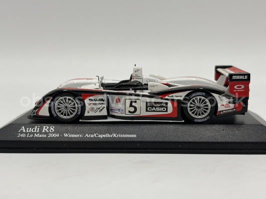 1/43 2004 Audi R8 - Ara / Capello / Kristensen - Minichamps | Model Le Mans Car