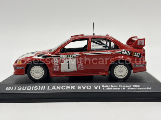 1/43 1999 Mitsubishi Lancer Evo VI - Rally New Zealand - Makinen / Mannisenmaki | Model Rally Car