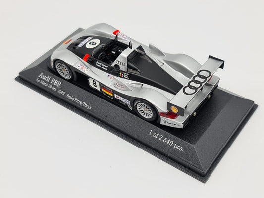 1/43 1999 Audi R8R - Biela / Pirro / Theys - Minichamps | Model Le Mans Car