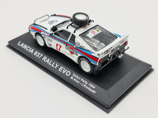1/43 1984 Lancia 037 Rally Evo - Safari Rally - Alen / Kivimaki | Model Rally Car