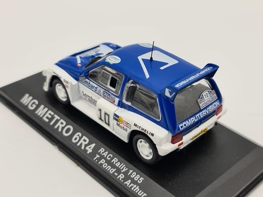 1/43 1985 MG Metro 6R4 - RAC Rally - Pond / Arthur | Model Rally Car