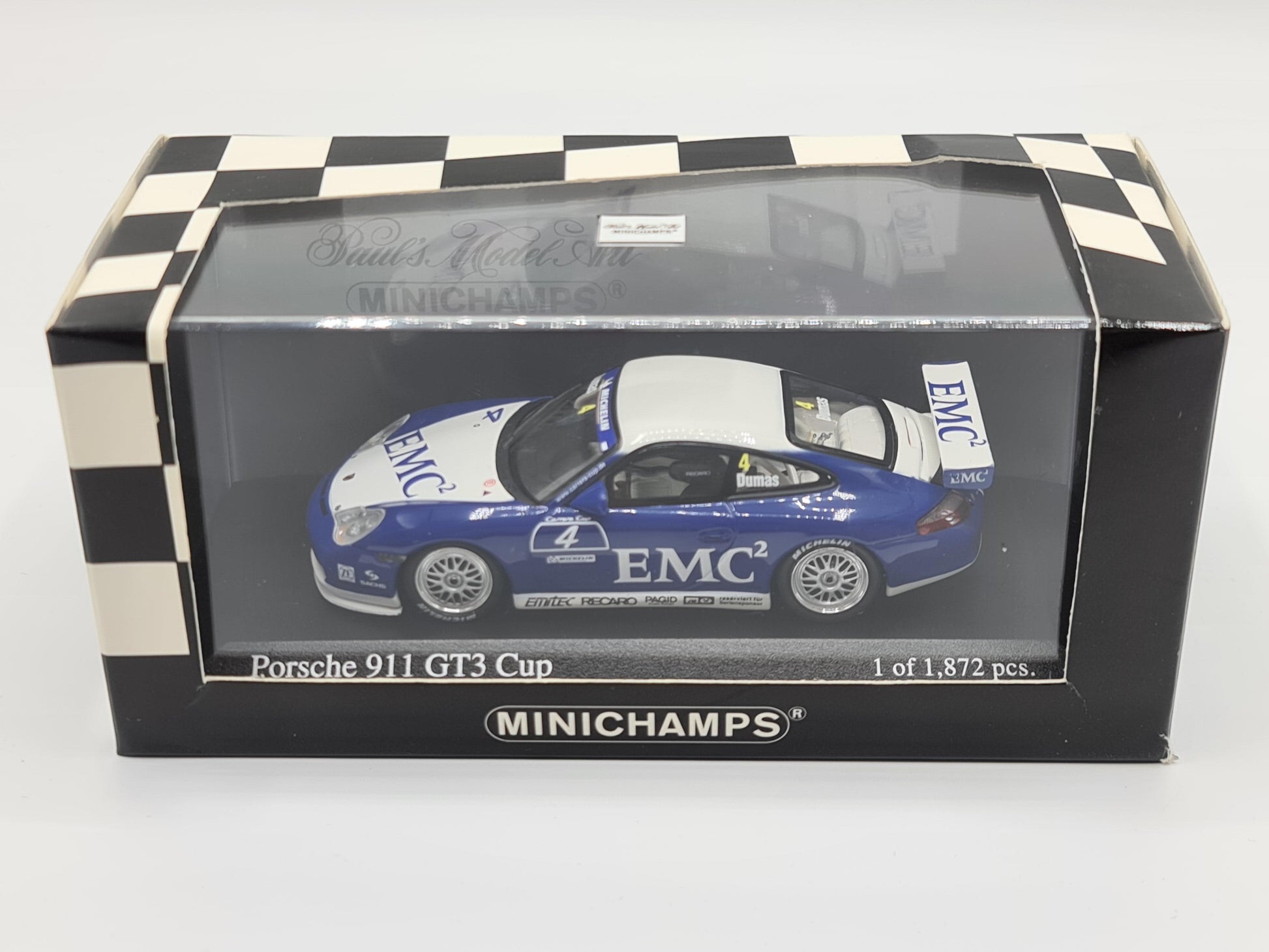 1/43 2003 Porsche 911 GT3 Cup - Carrera Cup - Dumas - Minichamps | Model Car