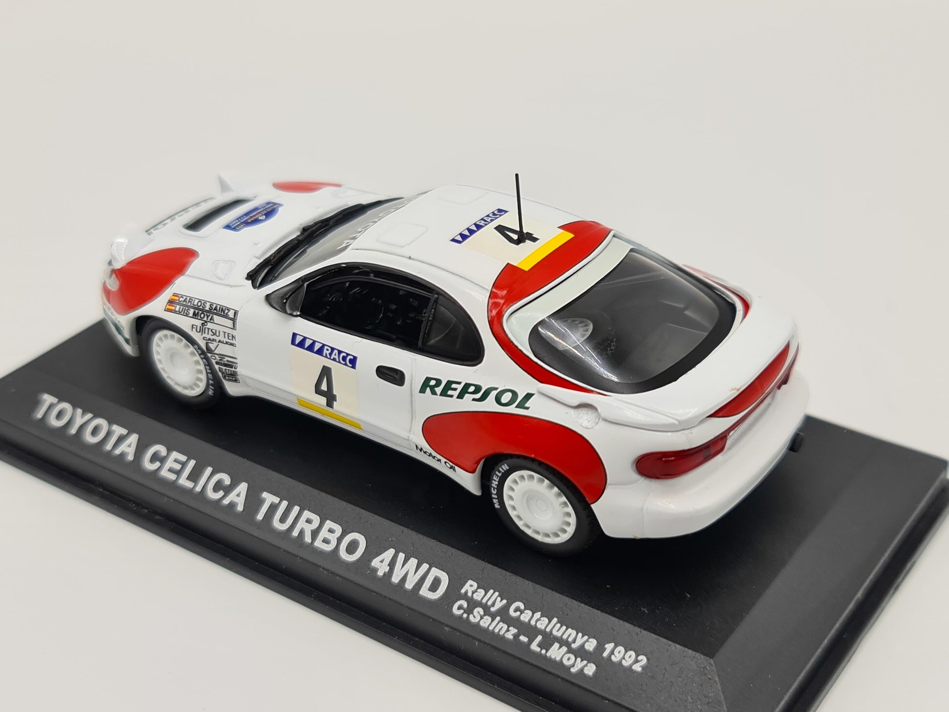 1/43 1992 Toyota Celica Turbo 4WD - Rally Catalunya - Sainz / Moya | Model Rally Car