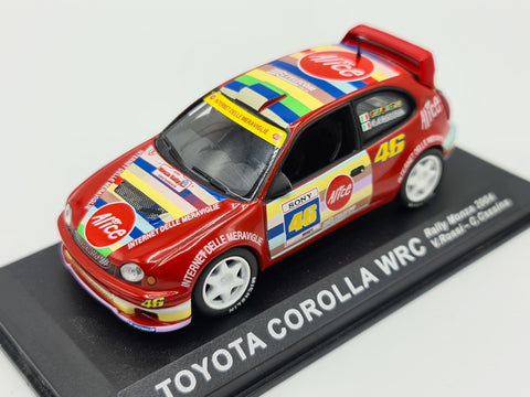 1/43 2004 Toyota Corolla WRC - Rally of Monza - Rossi / Cassina | Model Rally Car