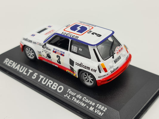 1/43 1982 Renault 5 Turbo - Tour de Corse - Therier / Vial | Model Rally Car
