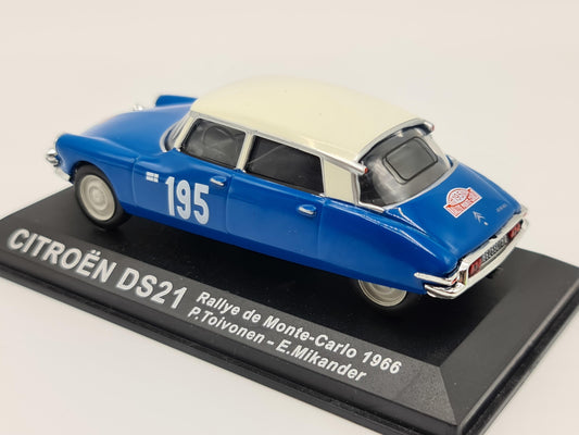 1/43 1966 Citroen DS21 - Monte Carlo Rally - Toivonen / Mikander | Model Rally Car