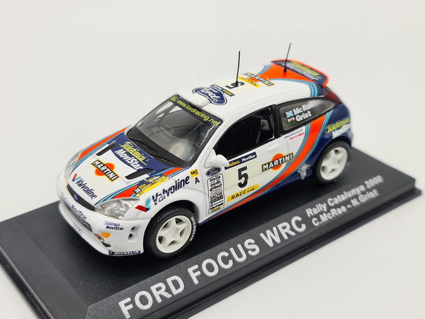 1/43 2000 Ford Focus WRC - Rally Catalunya - McRae / Grist