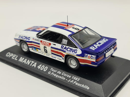 1/43 1983 Opel Manta 400 - Tour de Corse - Frequelin / Fauchille | Model Rally Car