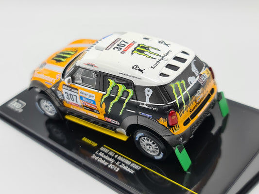 1/43 2013 Mini All 4 Racing #307 - Dakar - Novitskiy / Zhitsov - IXO | Model Rally Car