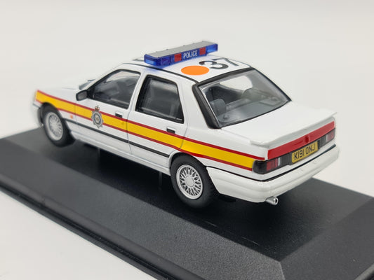 1/43 1993 Ford Sierra Sapphire RS Cosworth 4x4 - British Police - Sussex - Corgi Vanguards | Model Car