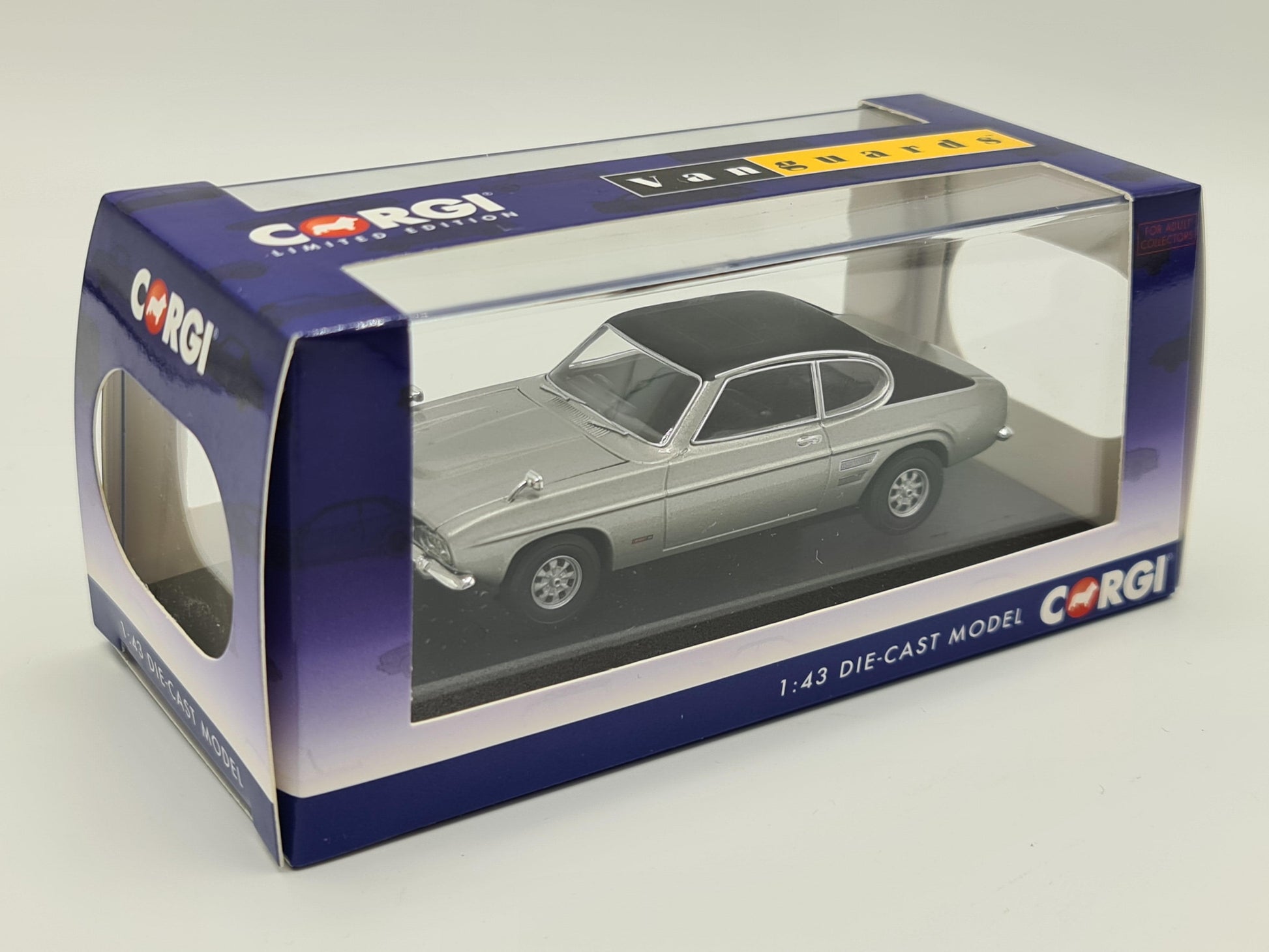1/43 1972 Ford Capri Mk1 3000E - Corgi Vanguards | Model Car