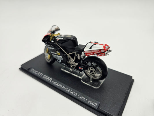 1/24 2002 Ducati 998 R - Pierfrancesco Chili | Champion Racing Bikes Model