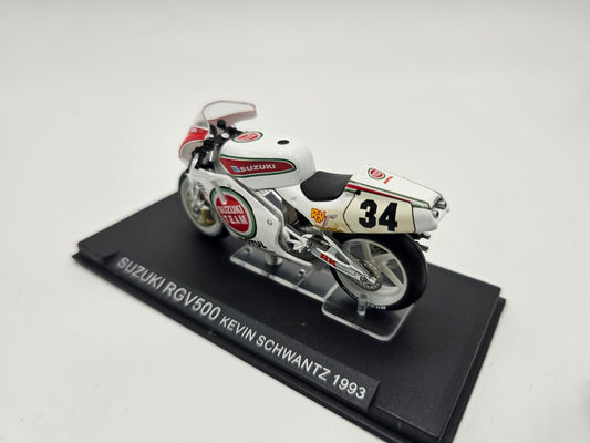 1/24 1993 Suzuki RGV500 - Kevin Schwantz | Champion Racing Bikes Model