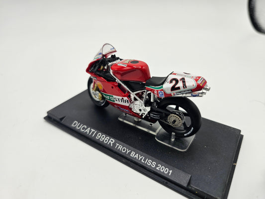 1/24 2001 Ducati 996 R - Troy Bayliss | Champion Racing Bikes Model