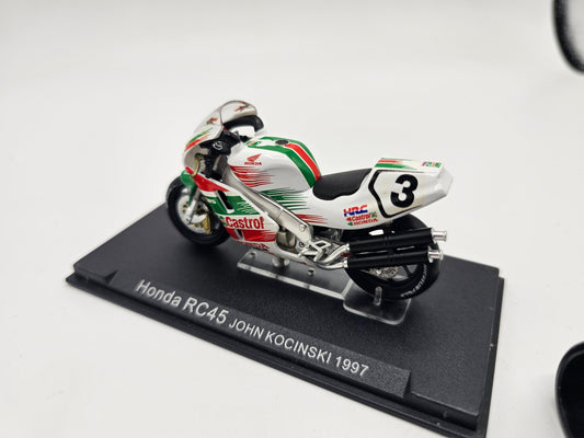 1/24 1997 Honda RC45 - John Kocinski | Champion Racing Bikes Model