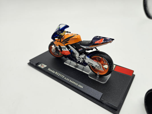 1/24 2004 Honda RC211V - Alex Barros | Racing Bike Model