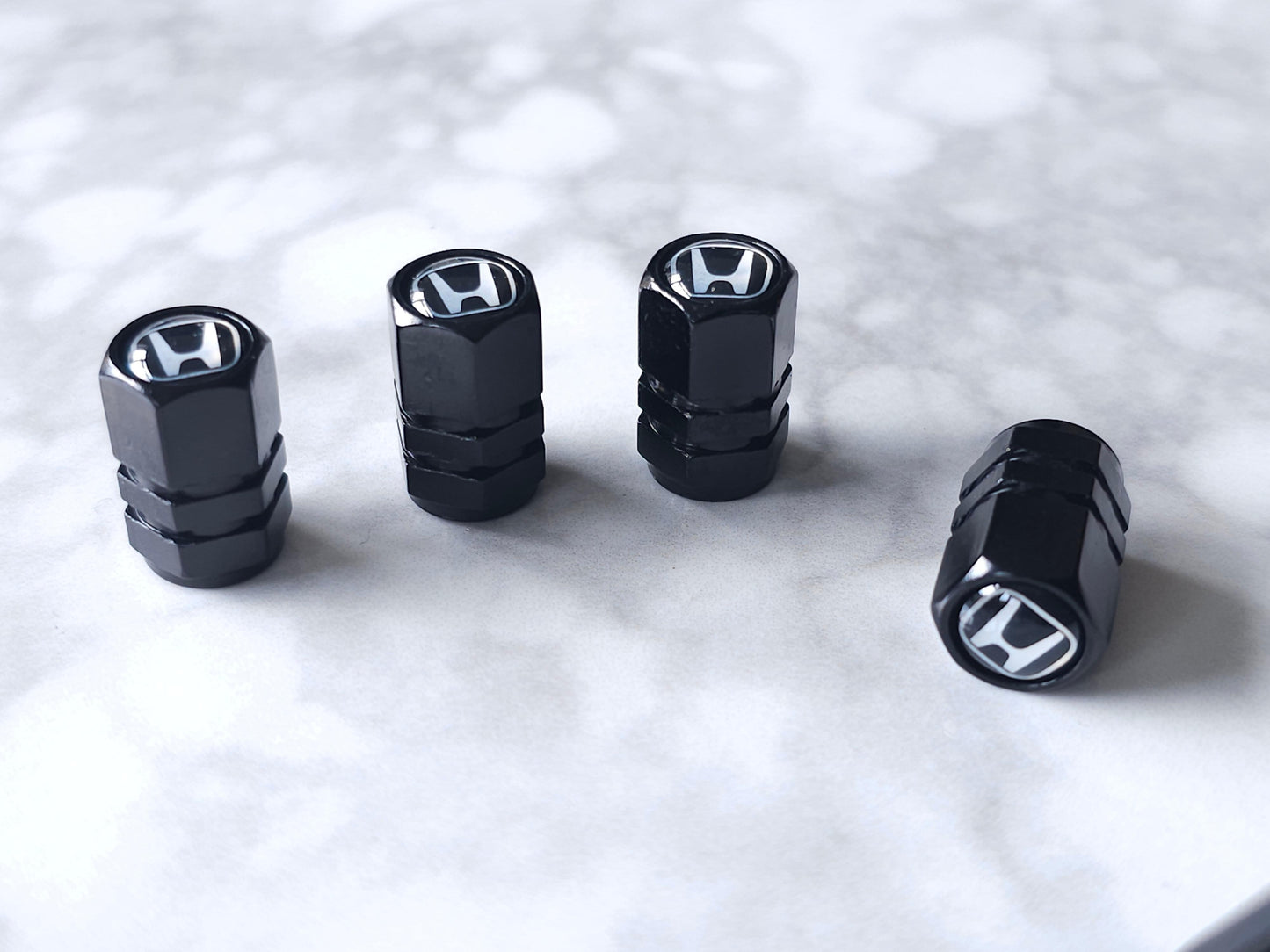 Honda Logo Valve Caps