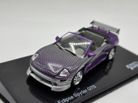 1/43 2003 Mitsubishi Eclipse Spyder GTS - Fast & Furious | Model Car