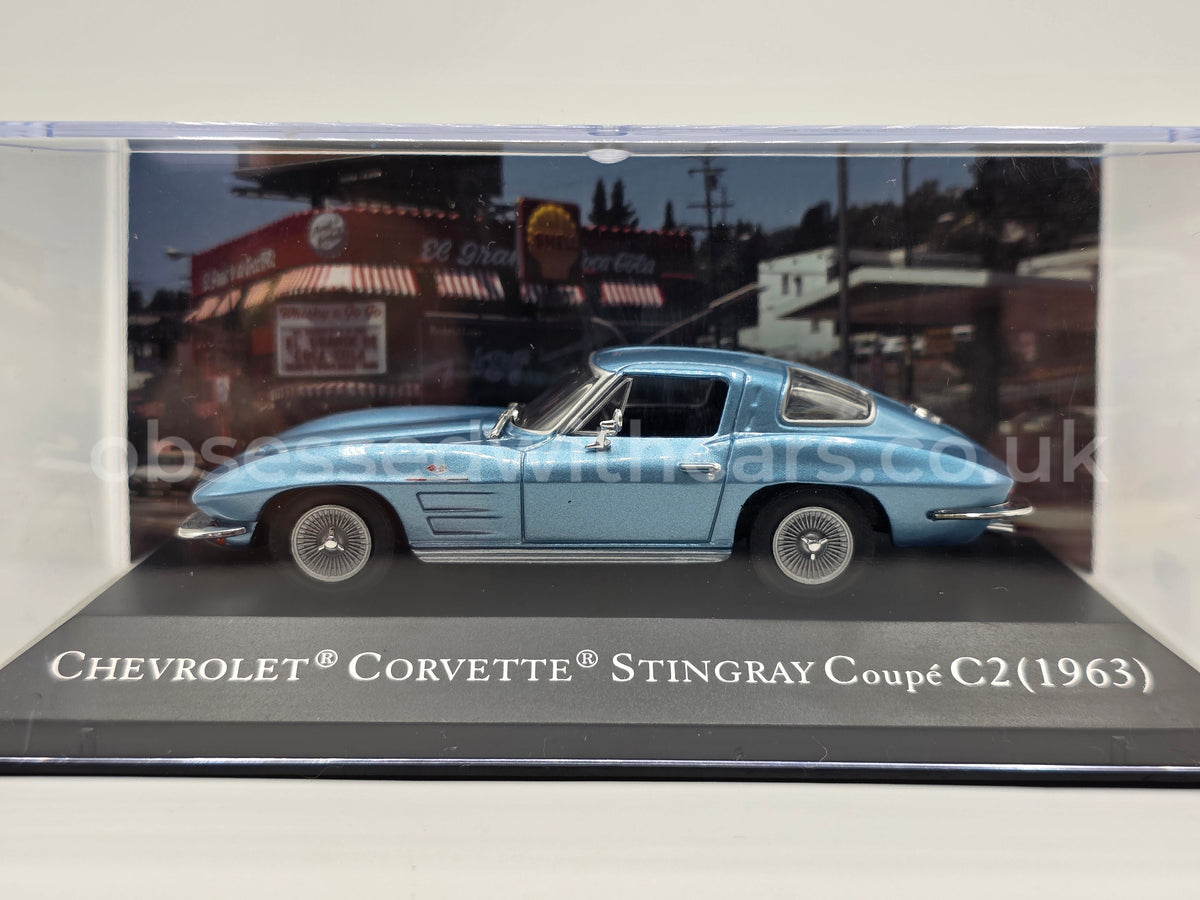 1/43 1963 Chevrolet Corvette C2 Stingray Coupe | Model Car | American Car Collection