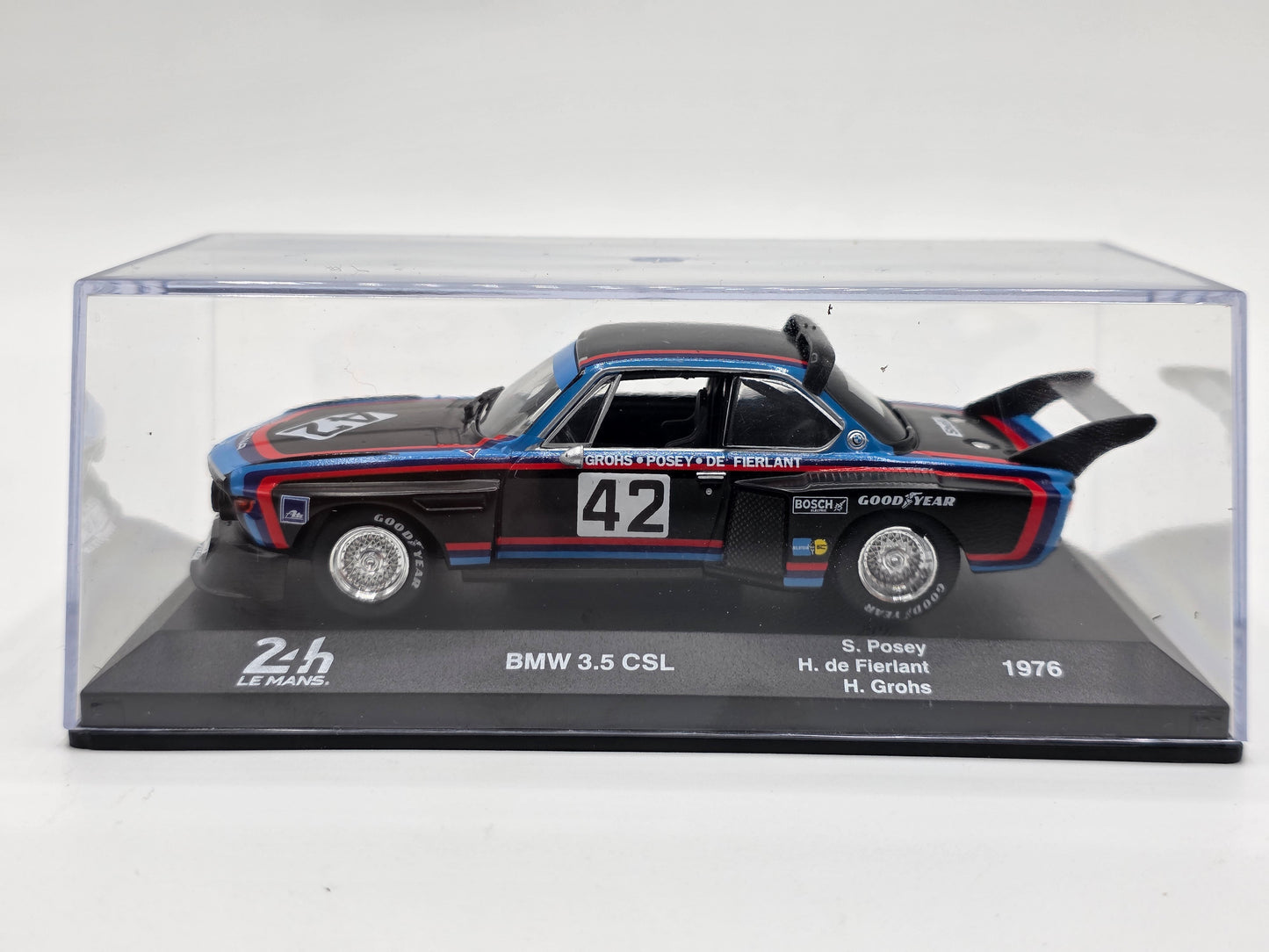 1/43 1976 BMW 3.5 CSL - Grohs / Posey / de Fierlandt | Model Le Mans Car