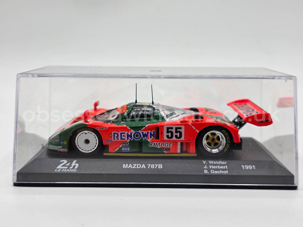 1/43 1991 Mazda 787B - Herbert / Weidler / Gachot | Model Le Mans Car