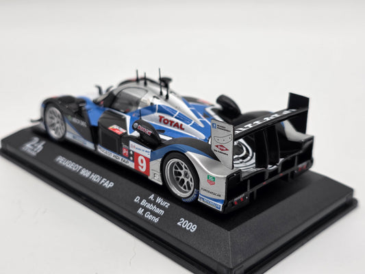 1/43 2009 Peugeot 908 HDI FAP - Brabham / Gene / Wurz | Model Le Mans Car