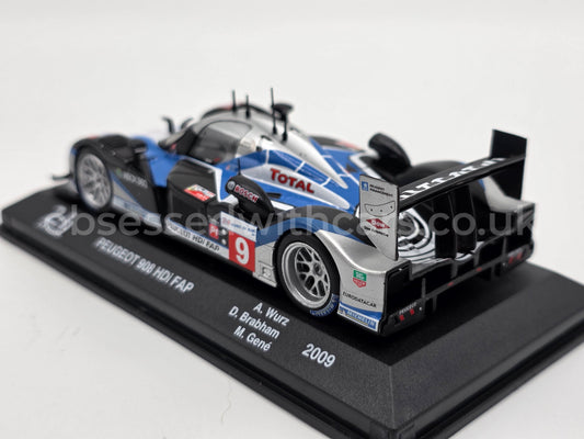 1/43 2009 Peugeot 908 HDI FAP - Brabham / Gene / Wurz | Model Le Mans Car