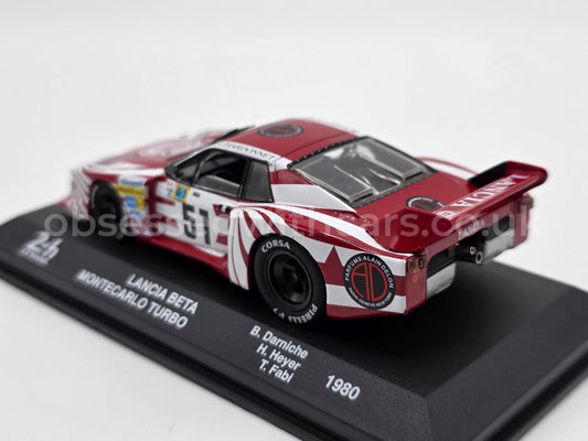 1/43 1980 Lancia Beta Montecarlo Turbo - Heyer / Fabi / Darniche | Model Le Mans Car