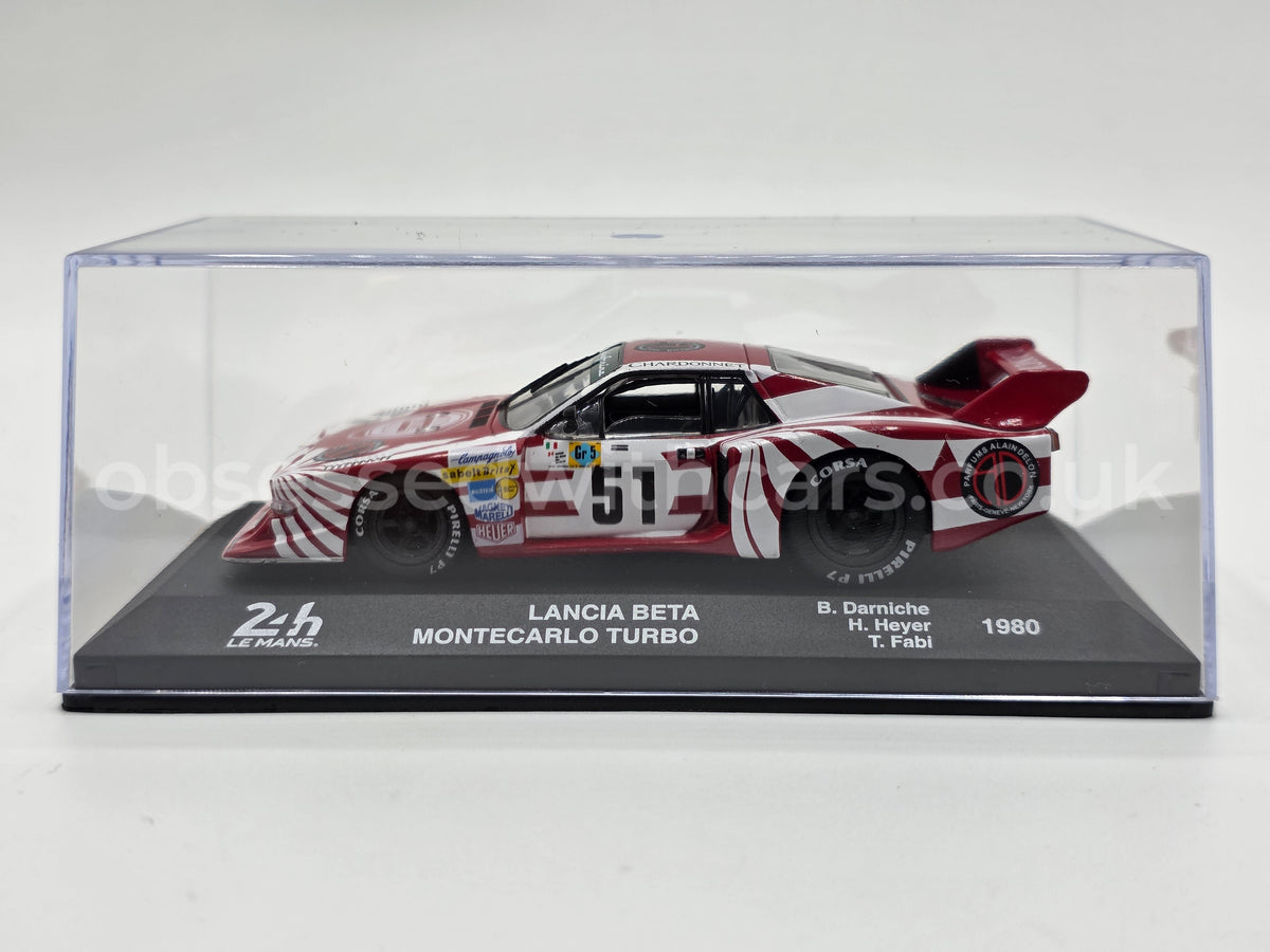 1/43 1980 Lancia Beta Montecarlo Turbo - Heyer / Fabi / Darniche | Model Le Mans Car
