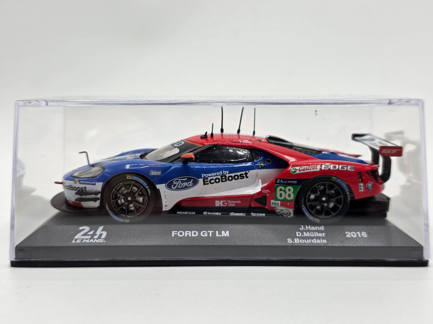1/43 2016 Ford GT LM - Hand / Muller / Bourdais | Model Le Mans Car