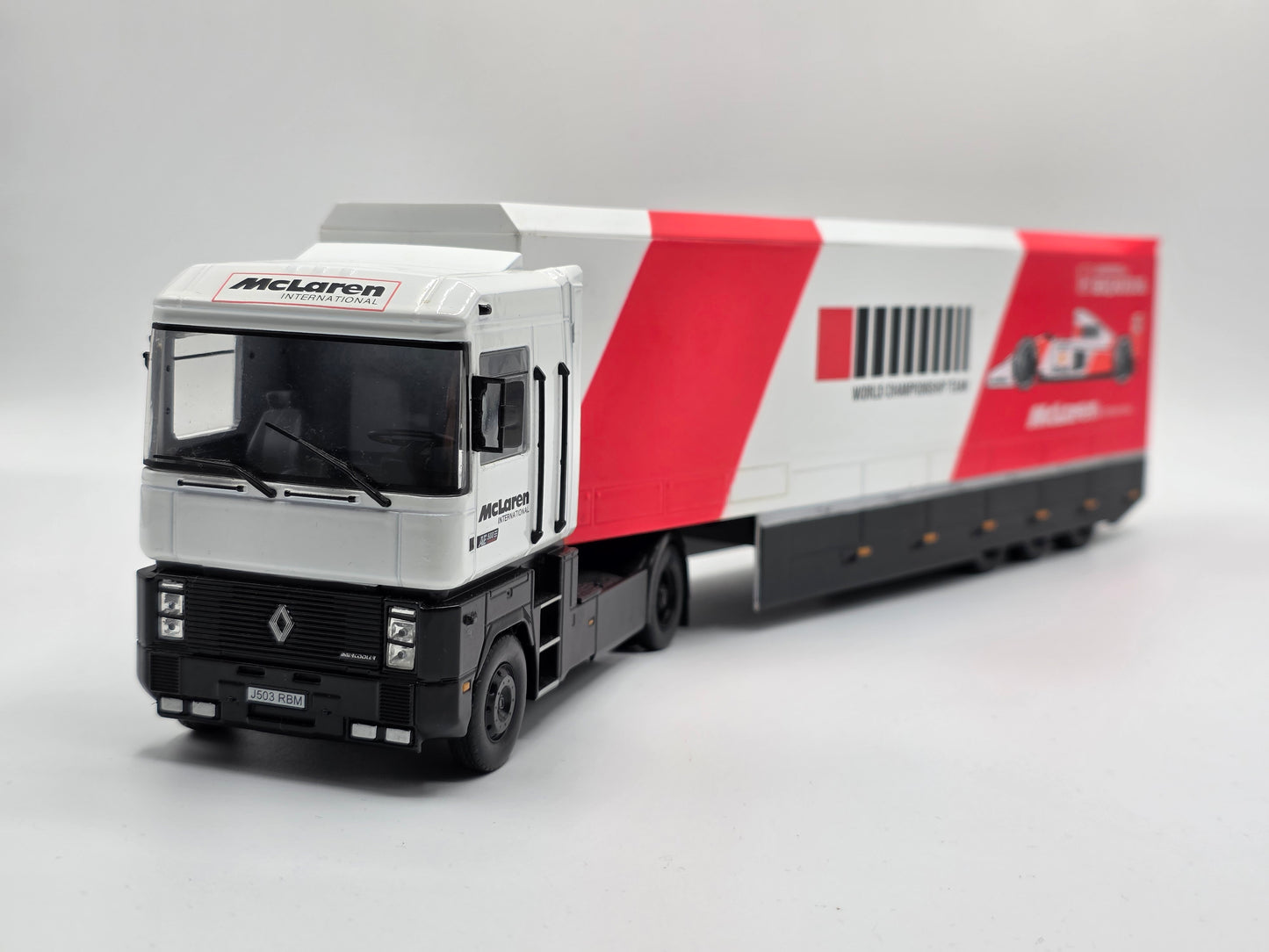 1/43 1992 Renault Magnum Transporter Truck - McLaren F1 Team